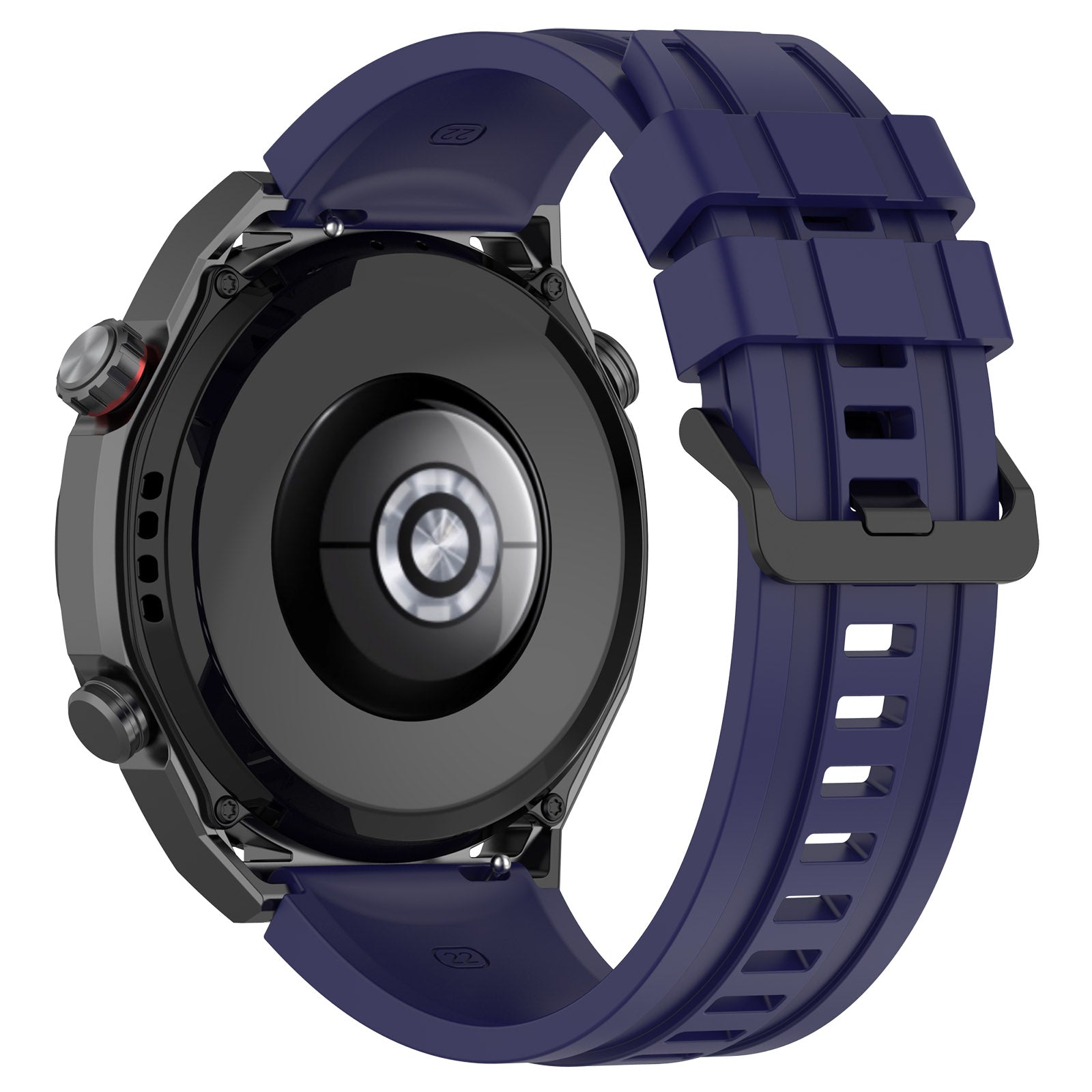 Silicone Watch Bands for Huawei Watch Ultimate 22mm Replacement Strap Bracelet with Extension Strap Silicone Watch Bands for Huawei Watch Ultimate 22mm Replacement Strap Bracelet with Extension Strap